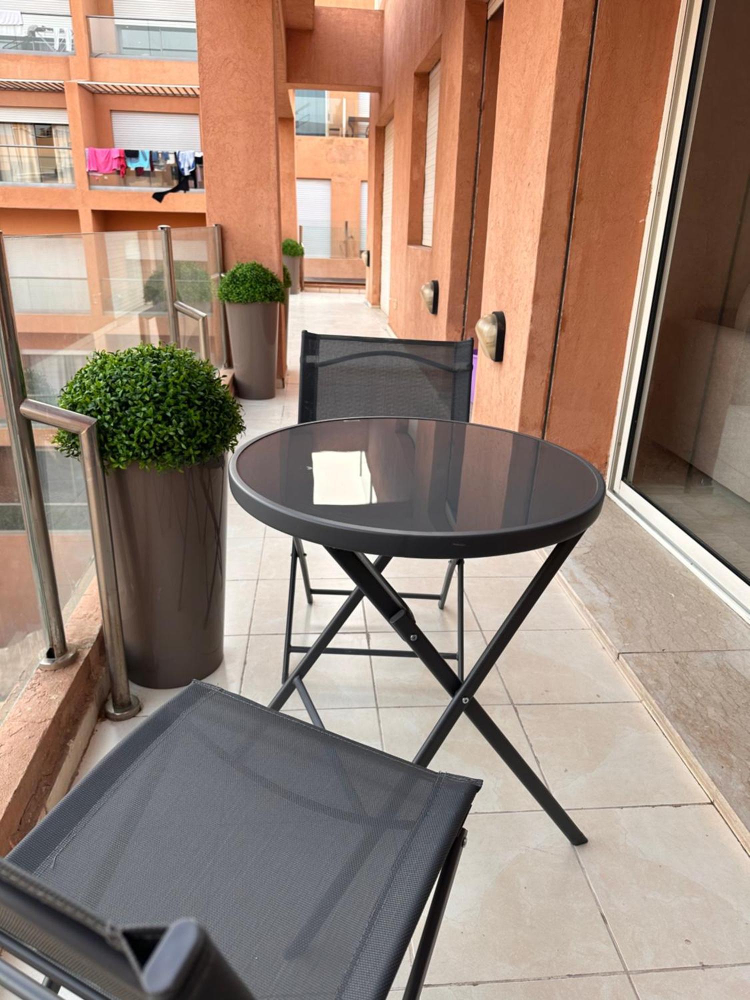 Appartement Centre Gare Gueliz Chic Et Cosy De Marrakech Marrakesh Eksteriør billede
